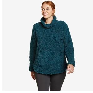 Eddie Bauer Fireside Plush Pullover Black